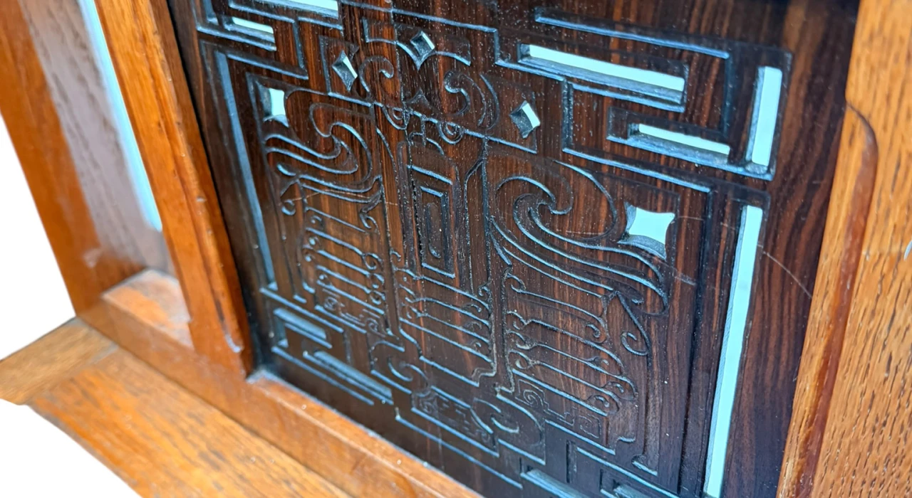 Arts & Crafts Art Nouveau Armchair by Carel Adolph Lion Cachet, 1900s